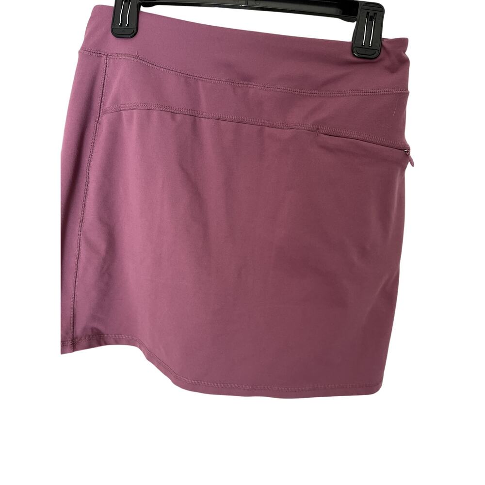 Land's End Women Skort S Mauve Pocket Activewear Golf Tennis Pickleball - Picture 4 of 5